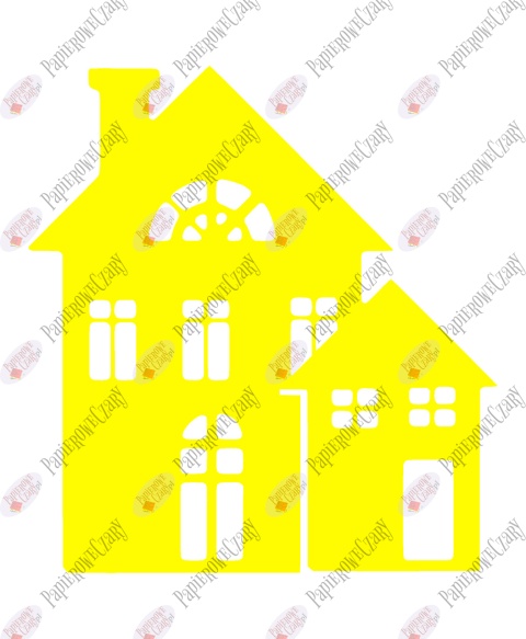 Domek 4 Dekoracje z papieru