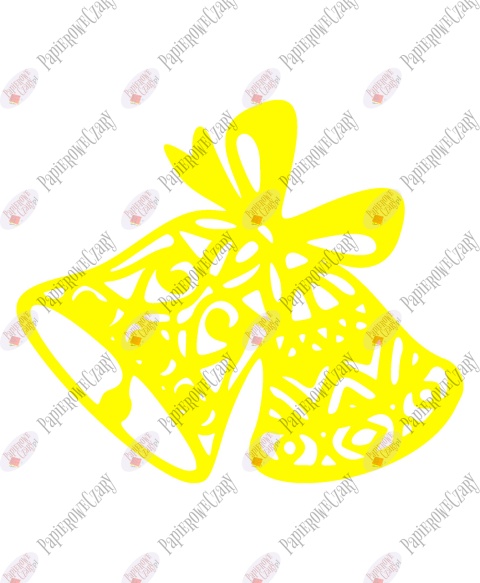 Dzwonki 4 Dekoracje z papieru