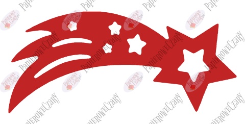 Gwiazda betlejemska 1 Dekoracje z papieru