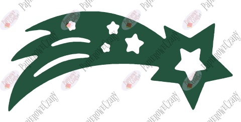 Gwiazda betlejemska 1 Dekoracje z papieru