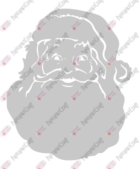 Mikołaj 2 Dekoracje z papieru