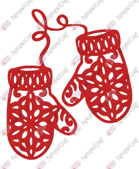 Rękawice 1 Dekoracje z papieru