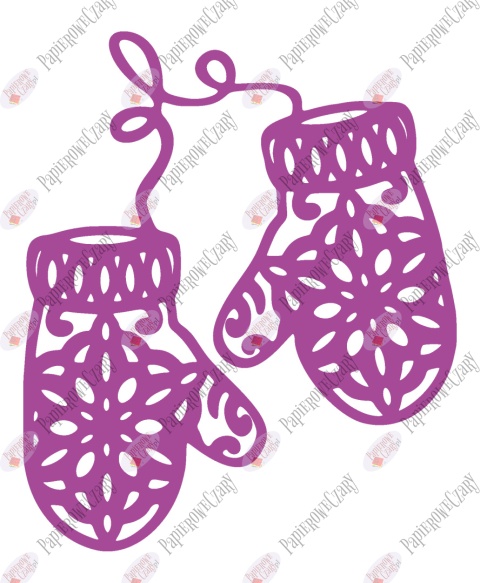 Rękawice 1 Dekoracje z papieru