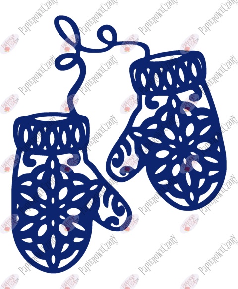 Rękawice 1 Dekoracje z papieru