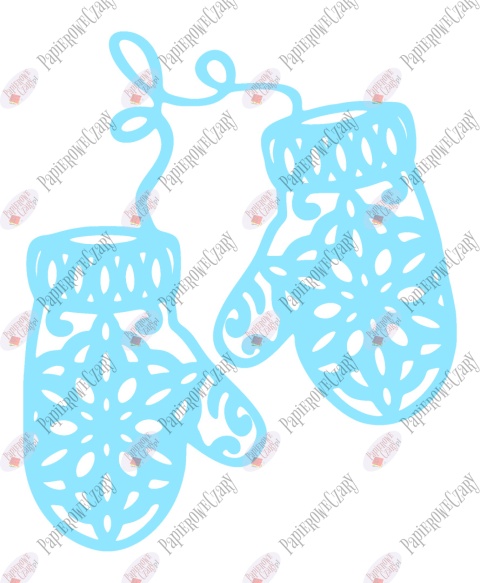 Rękawice 1 Dekoracje z papieru