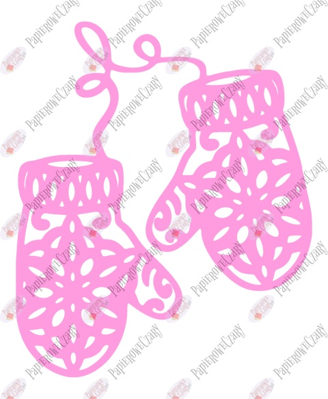 Rękawice 1 Dekoracje z papieru