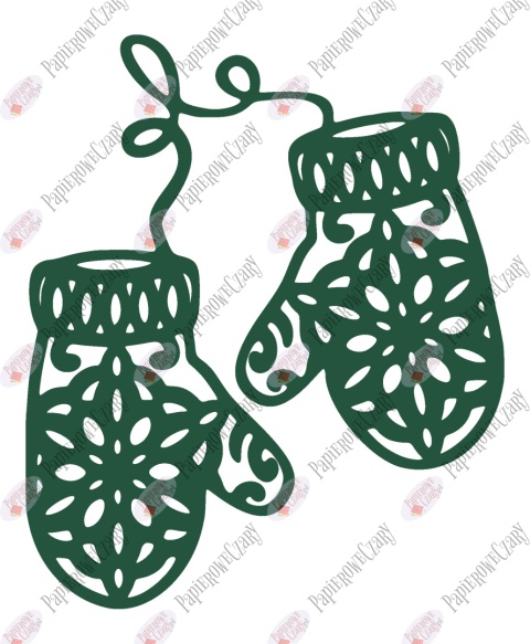 Rękawice 1 Dekoracje z papieru