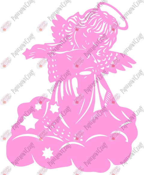 Anioł 3 Dekoracje z papieru