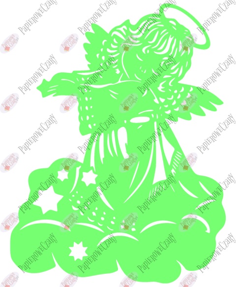 Anioł 3 Dekoracje z papieru