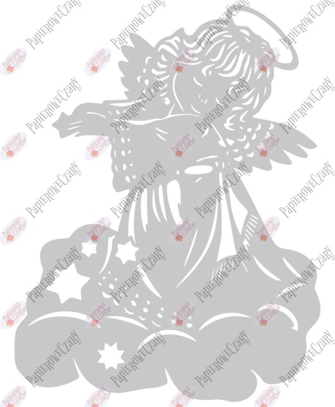 Anioł 3 Dekoracje z papieru