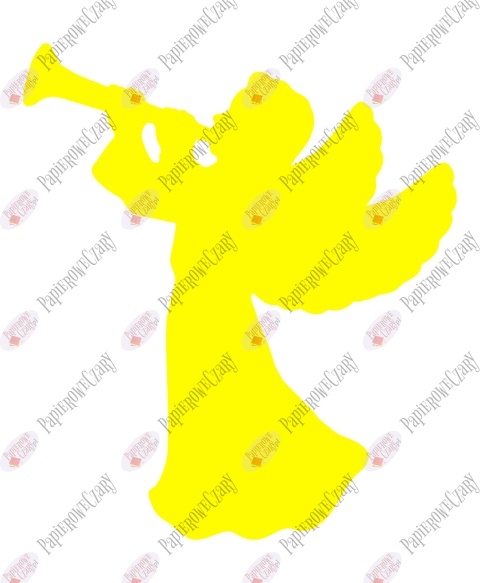 Anioł 5 Dekoracje z papieru