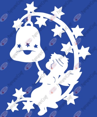 Anioł 6 Dekoracje z papieru