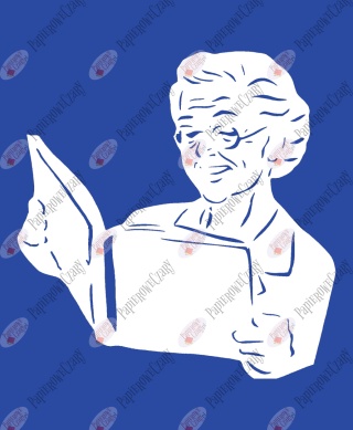 Babcia 2 Dekoracje z papieru