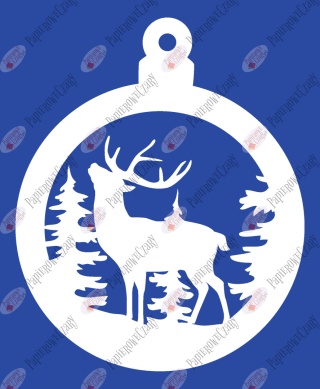 Bombka 13 Dekoracje z papieru