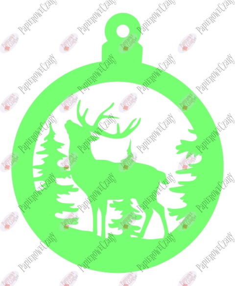 Bombka 13 Dekoracje z papieru