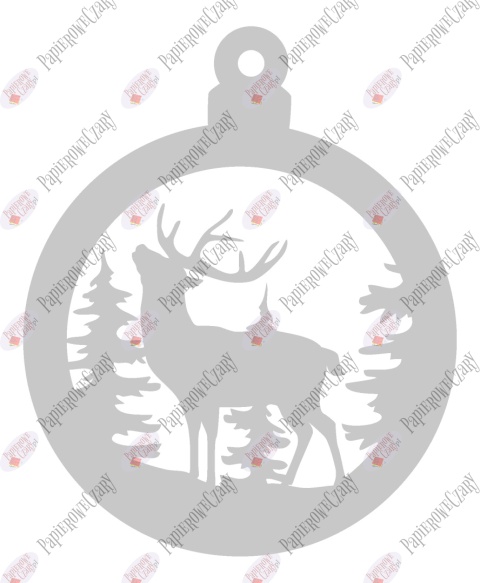 Bombka 13 Dekoracje z papieru