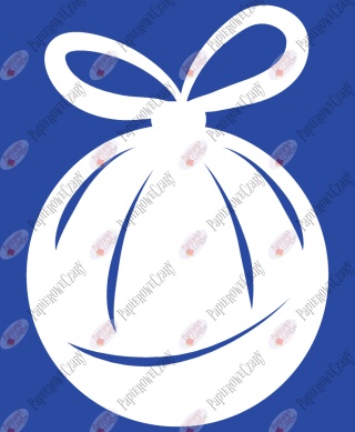 Bombka 14 Dekoracje z papieru