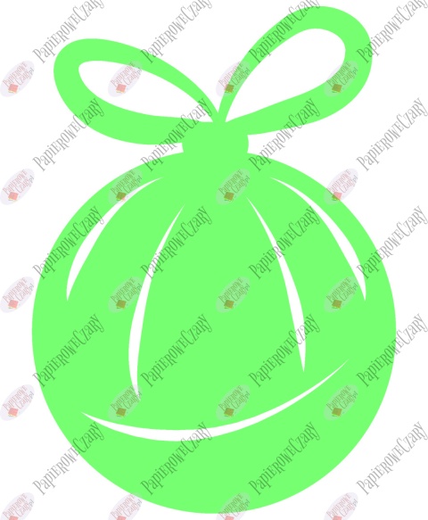 Bombka 14 Dekoracje z papieru