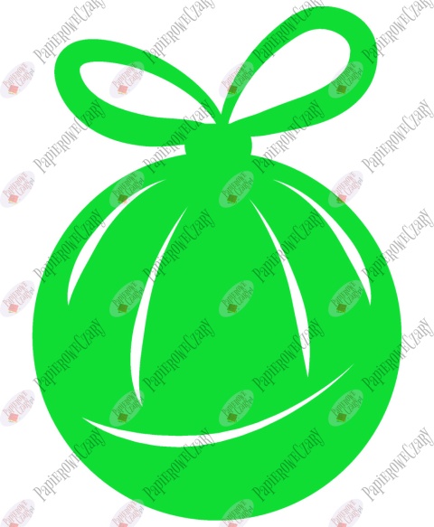 Bombka 14 Dekoracje z papieru