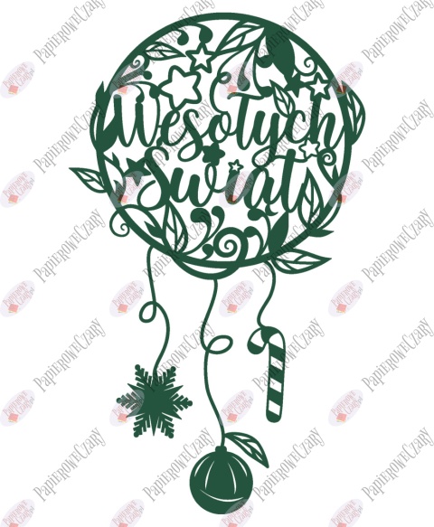 Bombka 9 Dekoracje z papieru