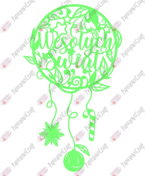 Bombka 9 Dekoracje z papieru