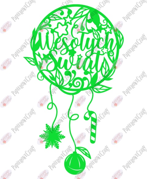 Bombka 9 Dekoracje z papieru