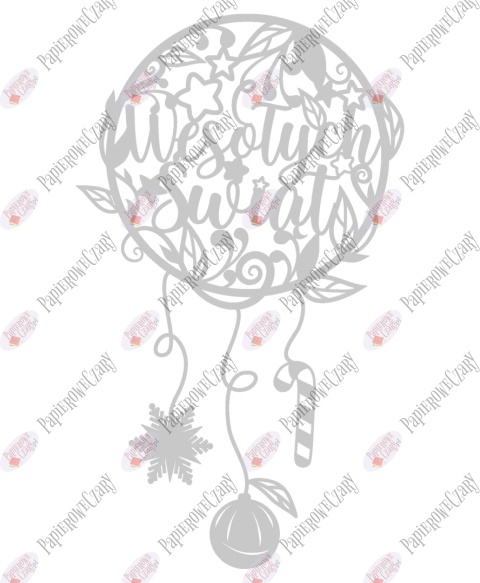 Bombka 9 Dekoracje z papieru