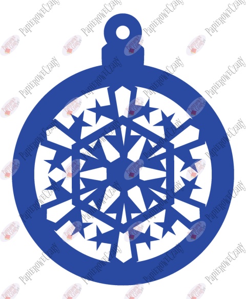 Bombka 10 Dekoracje z papieru