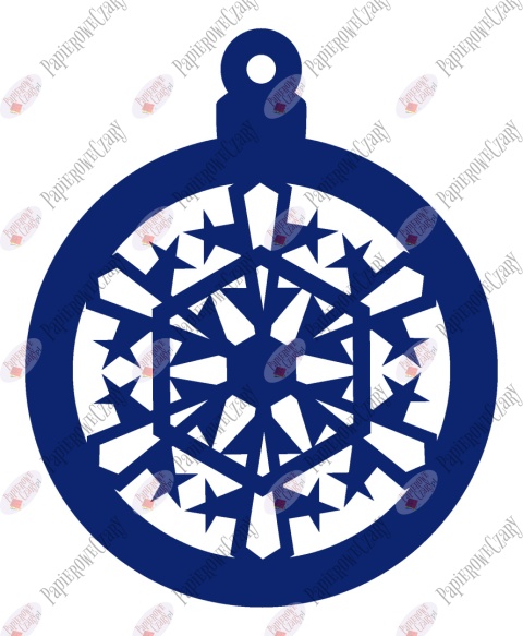 Bombka 10 Dekoracje z papieru