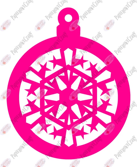 Bombka 10 Dekoracje z papieru