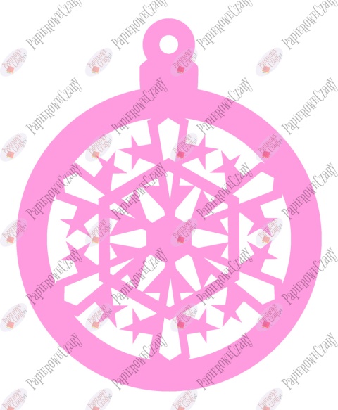 Bombka 10 Dekoracje z papieru