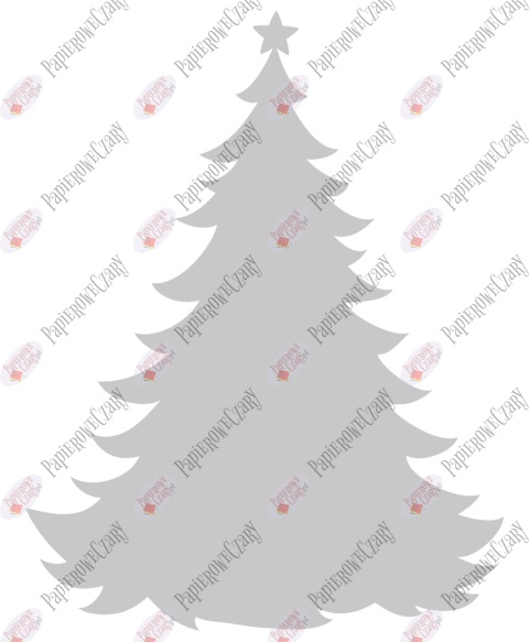 Choinka 8 Dekoracje z papieru