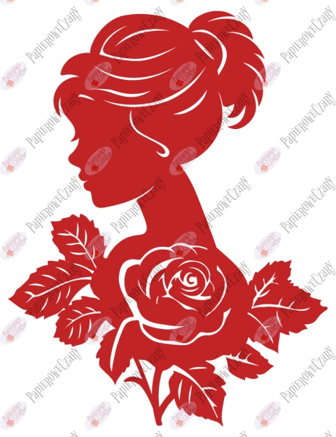 Kobieta 5 Dekoracje z papieru