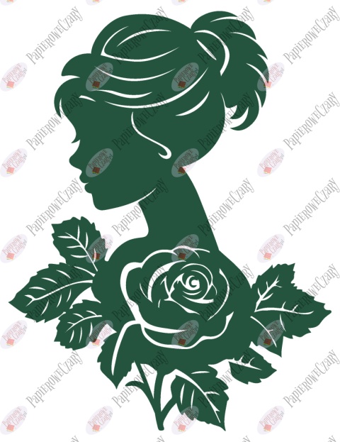 Kobieta 5 Dekoracje z papieru