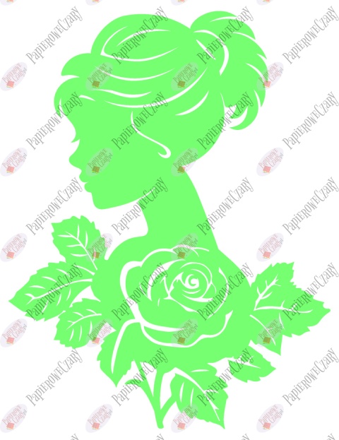 Kobieta 5 Dekoracje z papieru