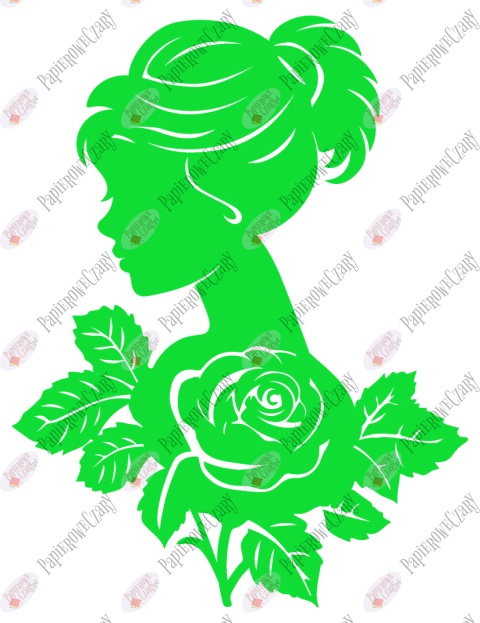 Kobieta 5 Dekoracje z papieru