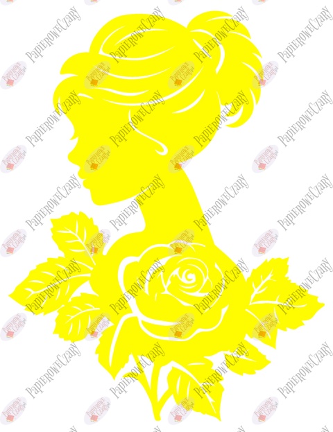 Kobieta 5 Dekoracje z papieru