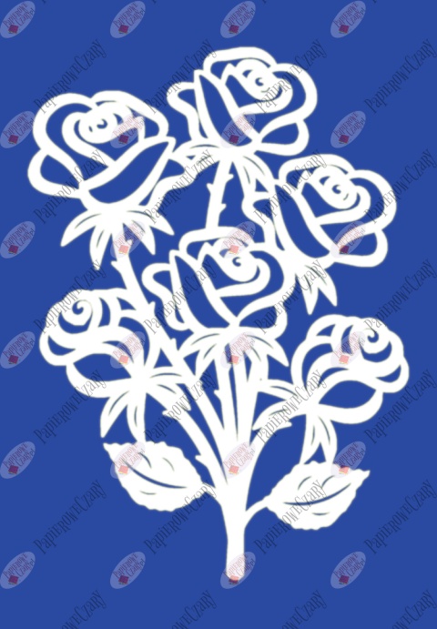 Róża 1 Dekoracje z papieru