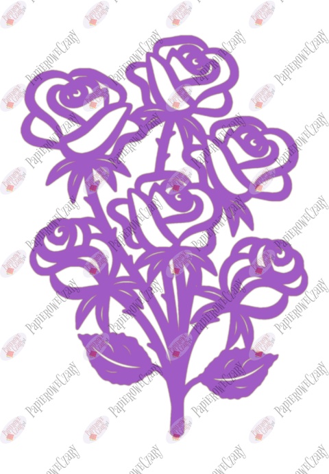 Róża 1 Dekoracje z papieru