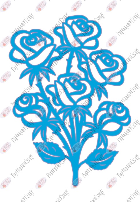 Róża 1 Dekoracje z papieru