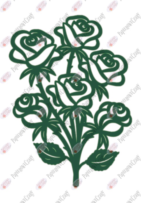 Róża 1 Dekoracje z papieru