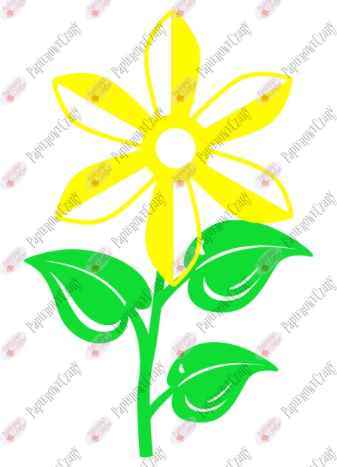 Kwiat 11 Dekoracje z papieru