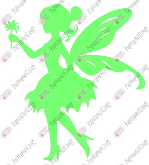 Wróżka 2 Dekoracje z papieru