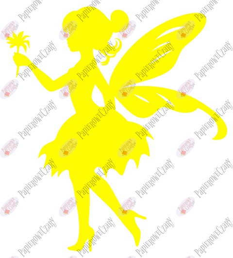 Wróżka 2 Dekoracje z papieru