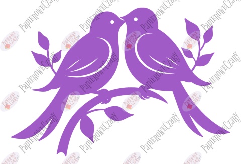 Ptaszek 8 Dekoracje z papieru