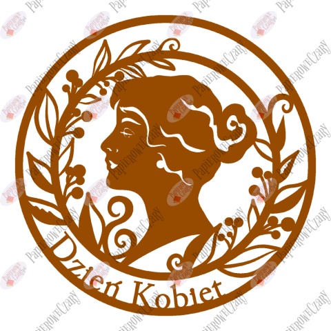 Kobieta 6 Dekoracje z papieru