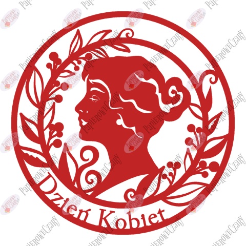 Kobieta 6 Dekoracje z papieru