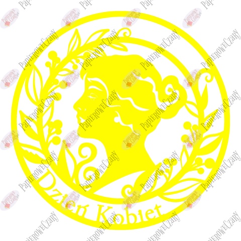 Kobieta 6 Dekoracje z papieru