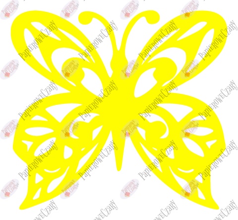 Motyl 7 Dekoracje z papieru