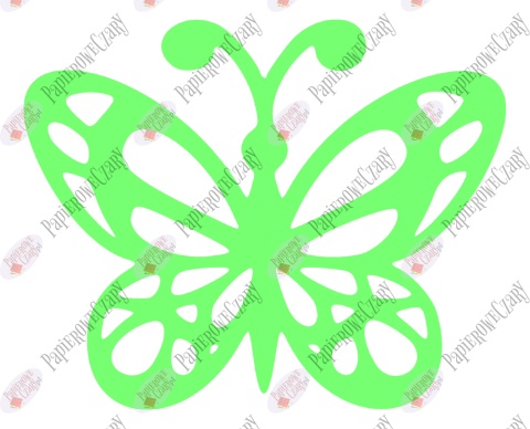 Motyl 6 Dekoracje z papieru